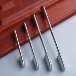 OEM ODM Silver Zinc Alloy Handles 160mm For Cabinet And Closet