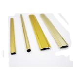 Chemical Polished Aluminium Profile Flat For Closet Decoration