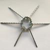 Wholesale Galvanized Twisted Umbrella Head Roofing Nails With BWG10 * 2.5 Inch from china suppliers
