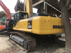 Wholesale PC450-7 45 Ton 330hp Used KOMATSU Excavator 3379 Hours KOMATSU SAA6D125E-3 from china suppliers