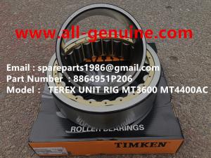 Wholesale 8864951P206 BEARING TEREX UNIT RIG BUCYRUS MT4400AC MT5500 MT3600 NTE240 NTE260 NHL DUMP TRUCK HAULER MINING from china suppliers