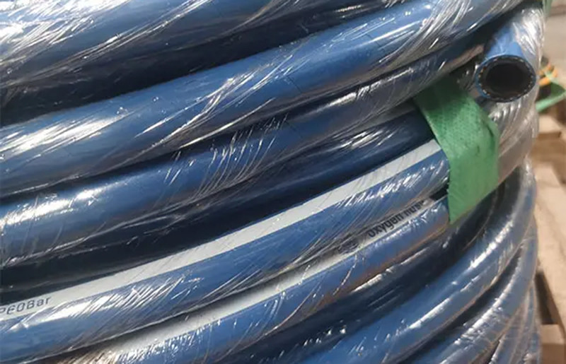 Superflex Continental XLPE Chemical Hose Blue Bulk Resistant Air Hose Coupling Camlock