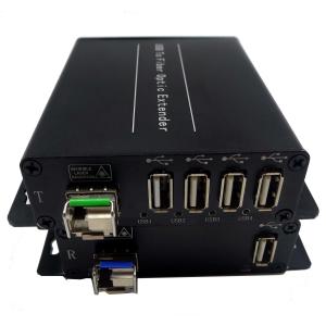 Wholesale Hub USB2.0 Version USB To Fiber Optic Converter Max Distance Of 20km from china suppliers