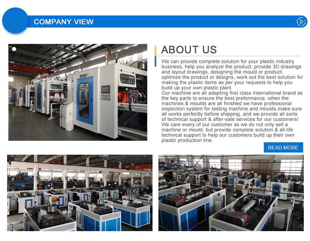 Promotional Top Quality Popular Product Street Lamp Shade Round Decoration Shell Injection Stretch Blow Molding Machine