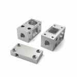 Enclosure Blocks Base Plate Precision Medical Components Sandblasting Anodizing