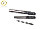 HRC58 Tungsten Carbide Radius End Mills For Stainless Steel