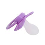 0 - 6 Months Cute Baby Binkies , Small Lightweight Baby Girl Soothers