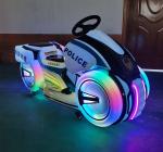 Police motor ride coin operated kiddie rides on car battery motor ride