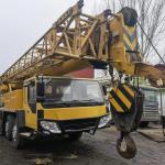 Max. Lifting Height 58.1m 50ton Second Hand Truck Cranes with Parts Truck