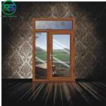 35MM Thickness Black Aluminum Door Architectural Suspended Fireproof Door