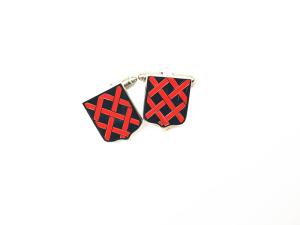 Wholesale Fashion Mens Gold Cufflinks / Mens Silver Cufflinks Customized Size For Gift from china suppliers