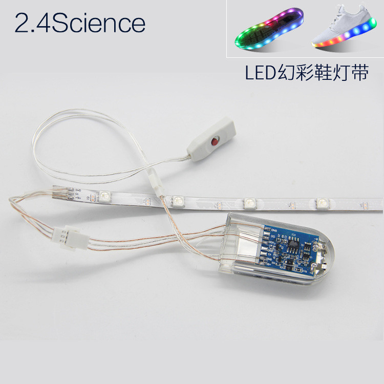 Fashional Battery LED Light Strips For Shoes SMD 3528 Led Strip