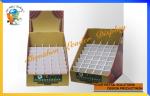 Portable Cardboard Counter Display Boxes For Tickets / Greeting Cards