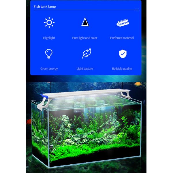 BK-AL17-60(48) Newly upgraded 5730 chip long life and high brightness simple stretch aquarium light