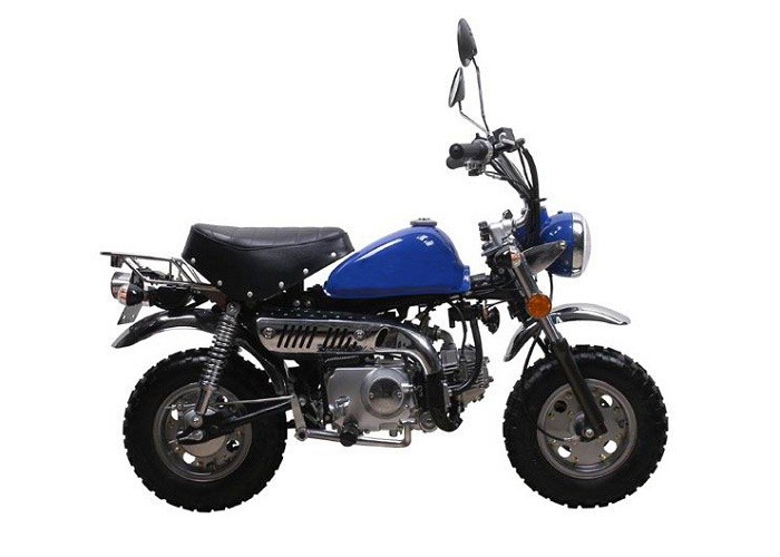Buggy 4 Stroke Off Road Bikes / Motorbike 35 Km/H Max Speed Blue Steel Body