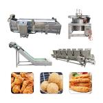 Stainless Steel 304 Made Snack Frying Production Line for Mixed Snacks
