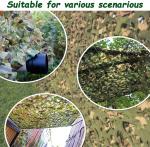 1/35 Military Camouflage Net Beige Flame Retardancy Anti Radar Tracking Anti