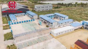 Wholesale Zontop High Quality Two Story Modular Light Steel Workshop Prefab House For Site Office from china suppliers
