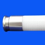 Kink Resistant 4 Ply Braided Silicone Tubing , Steel Wire Reinforced Hose