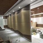 Temporary Detachable Walls Museum Movable Partition Walls Sliding Room Divider