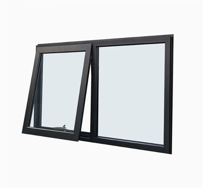 Horizontal Opening Aluminum Alloy Frame Commercial Skate Window for Residential House