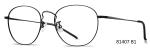 Women Men Metal Eyeglasses Frames For Round Lens 81407 B1 / B2