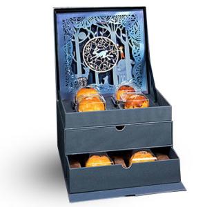 Wholesale Recyclable Biodegradable Paper Sweet Box Moon Cake Packaging For Gift from china suppliers