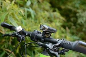 Wholesale 300lm USB Rechargeable Bike Headlight 80x30mm , 44mm Rechargeable LED Bicycle Lamp from china suppliers