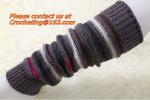 winter woods morning Leg warmers thick warm wool acrylic blend female loose