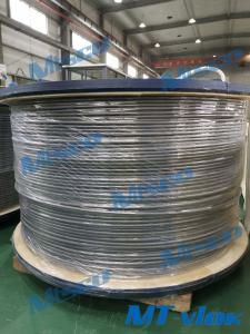 Wholesale BA Surface Nickel Alloy Steel Tube , Nickel Alloy Tubing 12.7x1.65mm Alloy 825 / N08825 from china suppliers