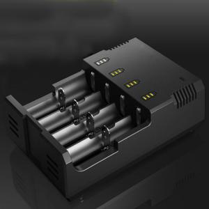 Wholesale 4 Slot Battery Charger Intelligent Lithium Battery Charger 18650 4 Bay Charger from china suppliers