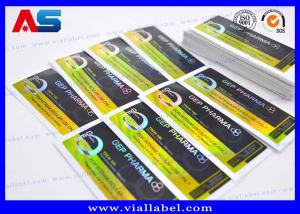 Wholesale 4C Full Color Vials Laser Hologram Sticker, SGS Printing Bottle Labels from china suppliers