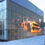 SDK Function Transparent Rental LED Display P3.91-7.82 500x1000mm For Outdoor