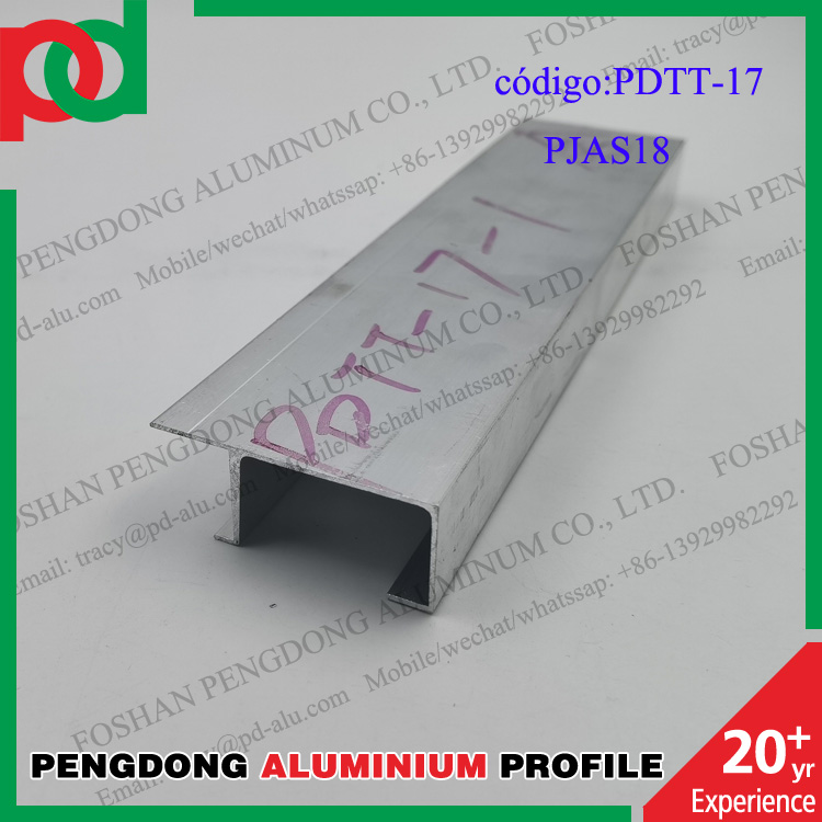Multiple Styles Anodized Aluminium Kitchen Profiles 6 Meters Length
