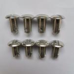 Silver Aluminum 5/16".500" 1/4 Quick Turn Dzus Small Head Sprint Car Lightweight