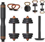 15KGS 30KG Adjustable 6 In 1 Dumbbell Weight Set For Beginners Fitness Equipment