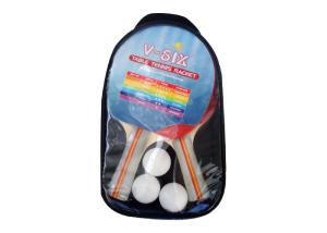 Wholesale Transparent Bag Packing Table Tennis Set 7 Layer Poplar Wood with Reverse Rubber Sponge from china suppliers