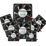 Sturdy Multipurpose PC Exhaust Fan , Practical DC Brushless Blower Fan 12V