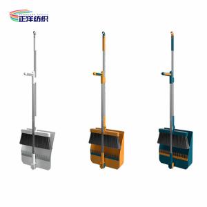 Wholesale 36&quot; Small Broom Dustpan Stainless Steel And PP Material Standing Dustpan Set from china suppliers