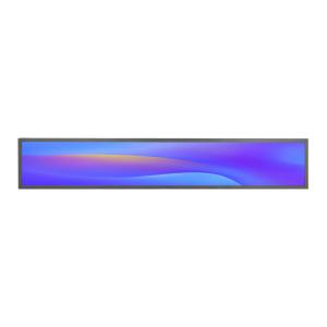Wholesale Custom 36.6 Inch Size Supermarket Indoor Advertising Media Player Strip Ultra Wide Shelf Screen Stretch Bar Lcd Display from china suppliers