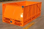 Light Duty Electroplated 2 Tons 2.0mm Steel Metal Pallet Box