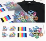 PET White DTF Transfer Film For Apparel Printing Fabric Decoration