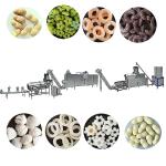 Fully Automatic Stainless Steel Puffed Rice Corn Puff Extruder for Snack Food