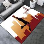 Bowling And Rugby Pattern Carpets For Living Room Floor, Sofa And Bedroom