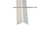 Brushed Silver Aluminum Metal Wall Edge Protector For Outside Corner