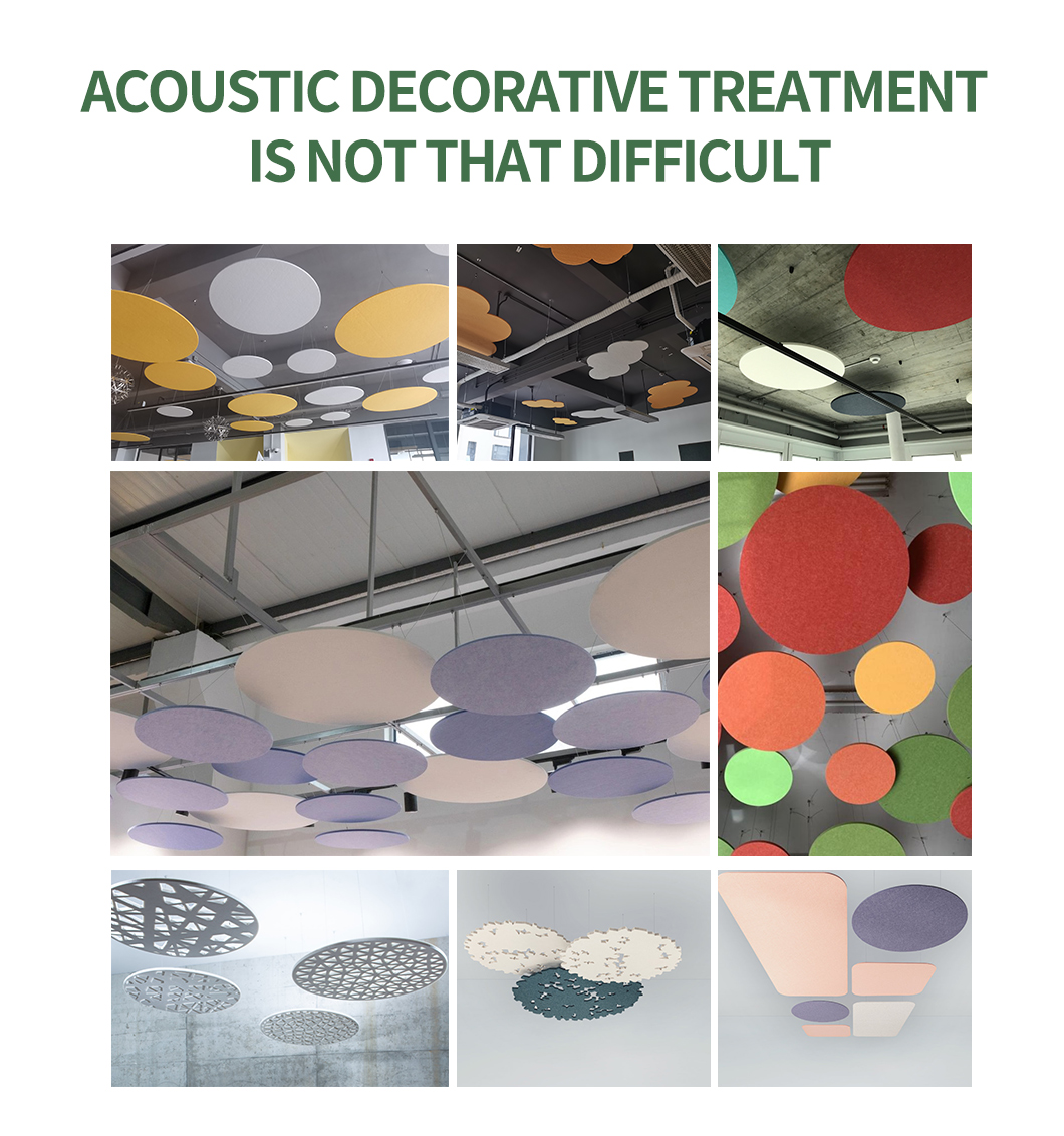 3700G/M2 Density Acoustic Ceiling Cloud Heat Insulation And Dustproof