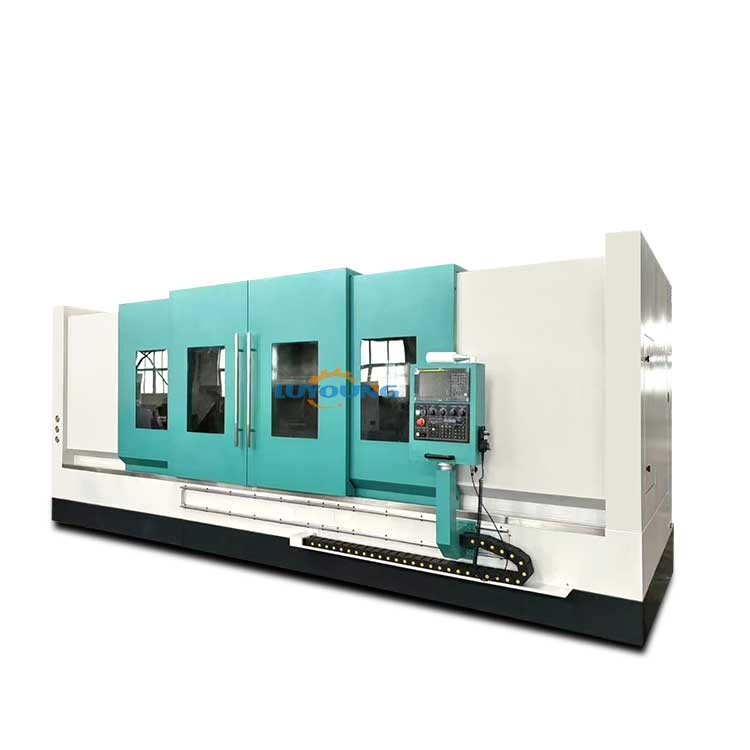 Long Distance Tck600-3000mm Slant Bed Machine With Driven Turret Y Axis 45degree Inclined Bed