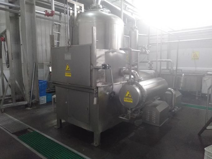 Potato Chips Vegetable Fryer Machine Low Temperature Frying Different Capacity