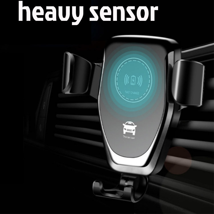 Magnetic 9V 1.67A Gravity 10W QI Wireless Car Charger