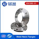 EN1092-01 6 Inch Weld Neck Flanges Weld Neck Raised Face ASTM A105 Carbon Steel